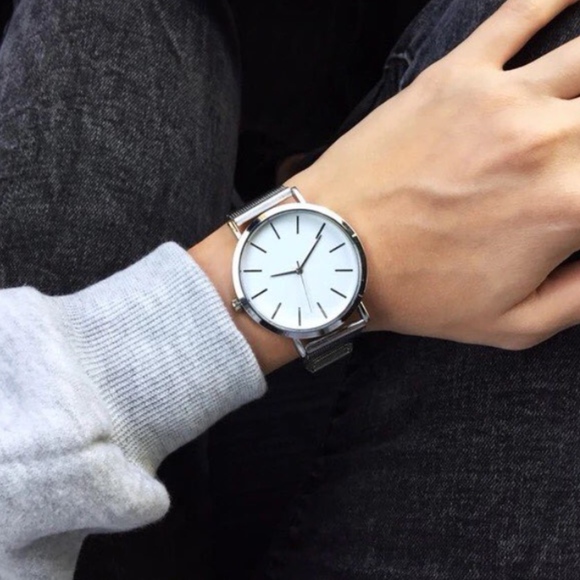 Accessories - Timeless Watch-Unisex-Silver